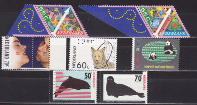 OLANDA 1985/1993 LOT SERII SI TIMBRE MNH foto