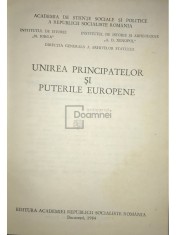 Unirea Principatelor si puterile Europene (Editia: 1984) foto
