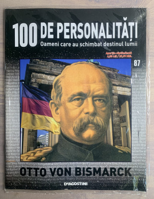 Revista 100 personalități Otto bon Bismarck nr.87 foto