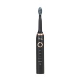 Periuta de Dinti Electrica Shuke SK-601, 5 Programe Spalare, 3 Capete de Schimb, Neagra