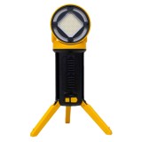 Lanterna proiector LED cu 5 moduri de iluminat, suport trepied si maner detasabil