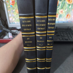 Catalogulu alfabeticu de cărțile aflate în Bibliotheca Centrală 3 vol 1865-9 081