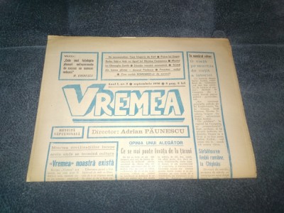ZIARUL VREMEA NR 2 1990 foto
