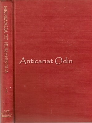 Medievalia Et Humanistica - Paul Maurice Clogan