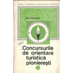 Concursurile de orientare turistica pionieresti
