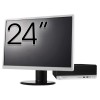 Pachet Calculator Second Hand HP ProDesk 400 G4 SFF, Intel Core i5-7500 3.40GHz, 8GB DDR4, 256GB SSD + Monitor 24&amp;quot; NewTechnology Media
