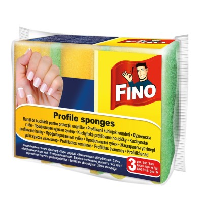 Bureti bucatarie Fino 9213, cu protectie unghii, 3 buc / set foto