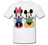 Cumpara ieftin Tricou &quot; Mickey Mouse and Minnie Mouse - citind &quot;