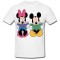 Tricou &quot; Mickey Mouse and Minnie Mouse - citind &quot;