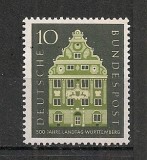 Germania.1957 500 ani ziua landului Wurttemberg MG.124