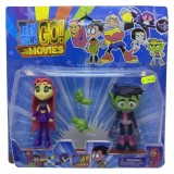 Set figurine Teen Titans Go - Starfine, Beast Boy