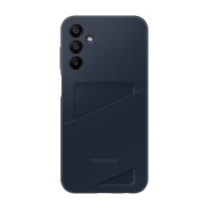 Husă Samsung Galaxy A15 (2024), Card Slot, Albastră &Icirc;nchis, Blister EF-OA156TBEGWW