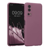 Husa Kwmobile pentru Vivo Y72 5G, Silicon, Violet, 59095.167, Carcasa