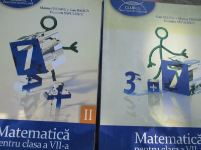 Matematica pentru clasa a 7-a Clubul matematicienilor foto