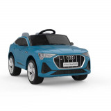 Cumpara ieftin Masinuta electrica Audi E-tron Sportback 4x4 140W, cu scaun tapitat, culoare albastru