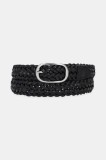 Levi&#039;s curea de piele culoarea negru, 000A4-0001