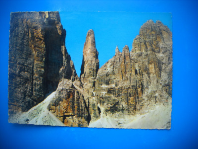 HOPCT 92350 MUNTII DOLOMITI DI BRENTA -ITALIA -stampilografie-CIRCULATA foto