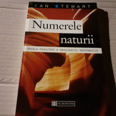 NUMERELE NATURII - IAN STEWART, HUMANITAS 1999, 169 PAG