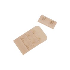 Set 2 extensii fixe pentru sutien, latime 34 mm, Nude