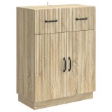 vidaXL Bufet cu sertar Stejar Sonoma 66 x 34,5 x 87 cm Lemn prelucrat 895327