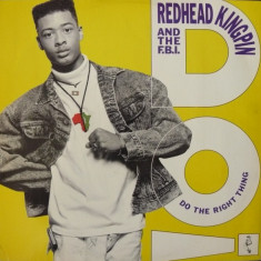 Vinil Redhead Kingpin And The F.B.I.– Do The Right Thing 12", 45 RPM (VG)