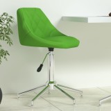 Cumpara ieftin Scaun de birou pivotant, verde, piele ecologică