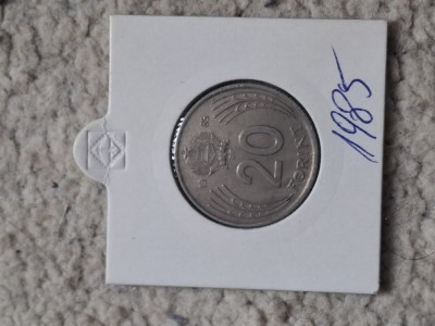 20 forint 1985 foto