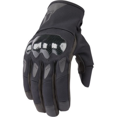 Manusi piele/textil Icon Stormhawk, culoare negru, marime 2XL Cod Produs: MX_NEW 33013969PE foto