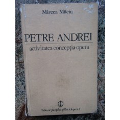 Mircea Maciu - Petre Andrei. Activitatea, Conceptia, Opera