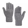 Manusi De Iarna Tactile Dama Techsuit ST0015, Marime 17cm, Gri Deschis
