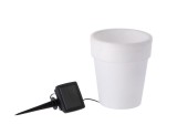 Cumpara ieftin Ghiveci flori cu iluminare led incarcare solara 17 x 19 cm