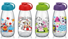 Sticla pentru lapte cu decor, 015436, 250 ml foto