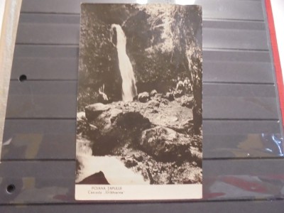 R.P.R. - POIANA TAPULUI - CASCADA URLATOAREA - ANII 1960 - CIRCULATA, SCRISA - foto