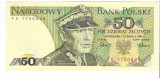 Bancnota 50 zloti 1986, UNC - Polonia