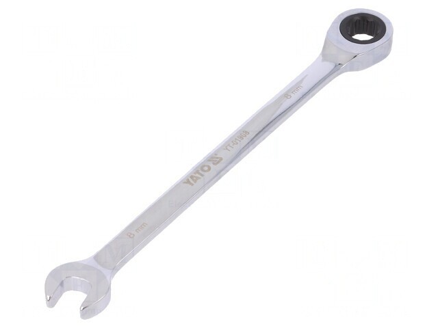 Cheie Combinată cu Piedică 8mm Oțel Crom-Vanadium