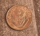 C50 - Moneda foarte veche - Rwanda - 5 franci - 1987, Africa