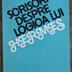 Scrisori despre logica lui Hermes - Constantin Noica