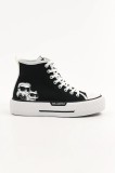 Karl Lagerfeld tenisi KAMPUS MAX III culoarea negru, KL60654T