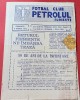 Program meci fotbal PETROLUL PLOIESTI - CFR CLUJ (03.03.1974)
