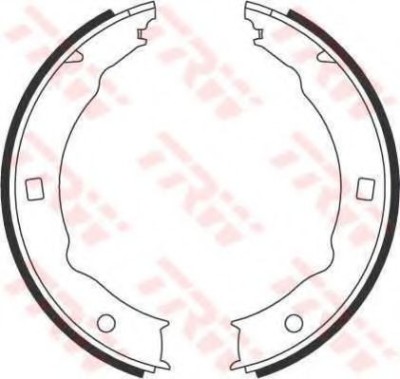 Set saboti frana, frana de mana CITROEN XSARA (N1) (1997 - 2005) TRW GS8683 foto