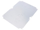 Placă de montare oţel 161x211x1,5mm