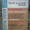 Studii si cronici literare &ndash; Pompiliu Constantinescu