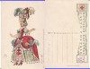 Rusia- tipuri, femei- ilustrator Dobuschinski-Crucea Rosie, Necirculata, Printata