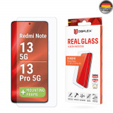 Cumpara ieftin Folie pentru Xiaomi Redmi Note 13 5G / Note 13 Pro 5G / Poco X6, Displex Real Glass 2D, Clear