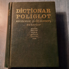 Dictionar poliglot economic si de comert exterior romana franceza engleza