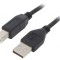 Cablu USB 2.0 A-B Aurit 4.5m Negru