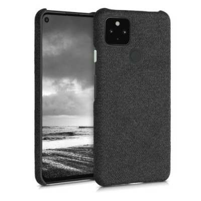 Husa pentru Google Pixel 4a 5G, Textil, Gri, 53569.19 foto