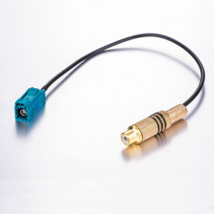 Cablu adaptor video, Fakra - RCA, pentru camera marsarier - 650096 foto