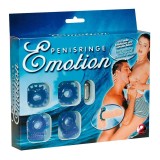 Set 4 Inele Penis Emotion + Vibrator Glont