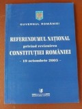 Referendumul National privind revizuirea Constitutiei Romaniei